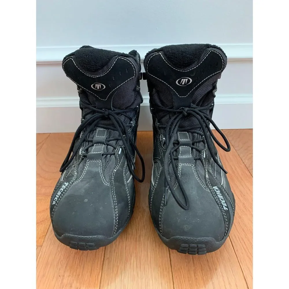 Tecnica Mens Snow Wasp 9.5 Waterproof Technidry Hiking Snow Boots‎
